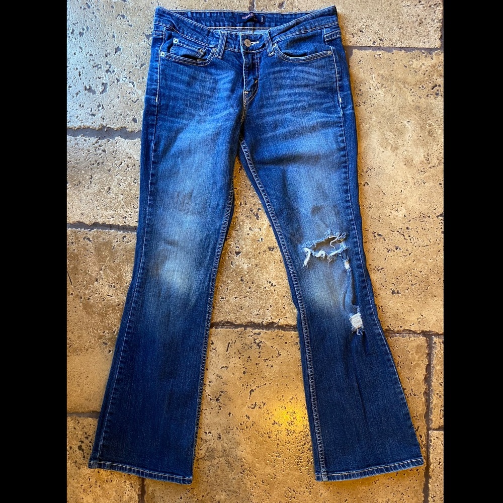Levi’s 518 Superlow BootCut Jeans Size 7M